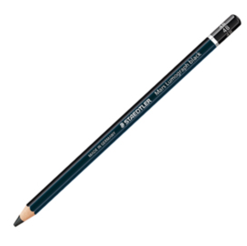 Matita di grafite tipo carboncino Mars Lumograph Black - gradazione 4B - Staedtler